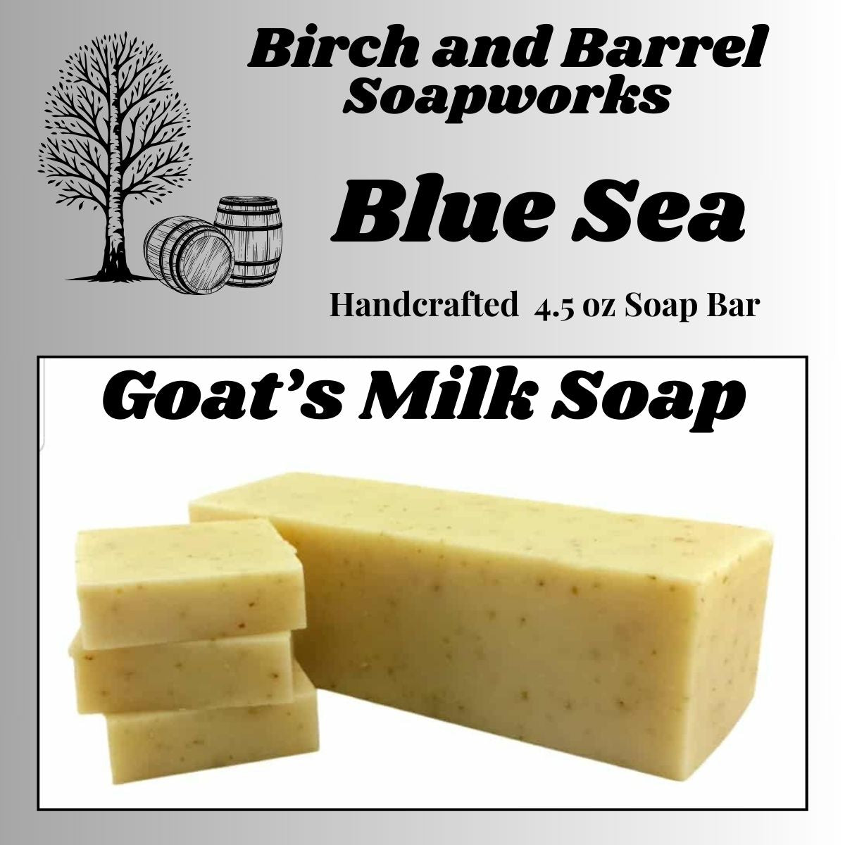Blue Sea Goat's Milk Soap Bar