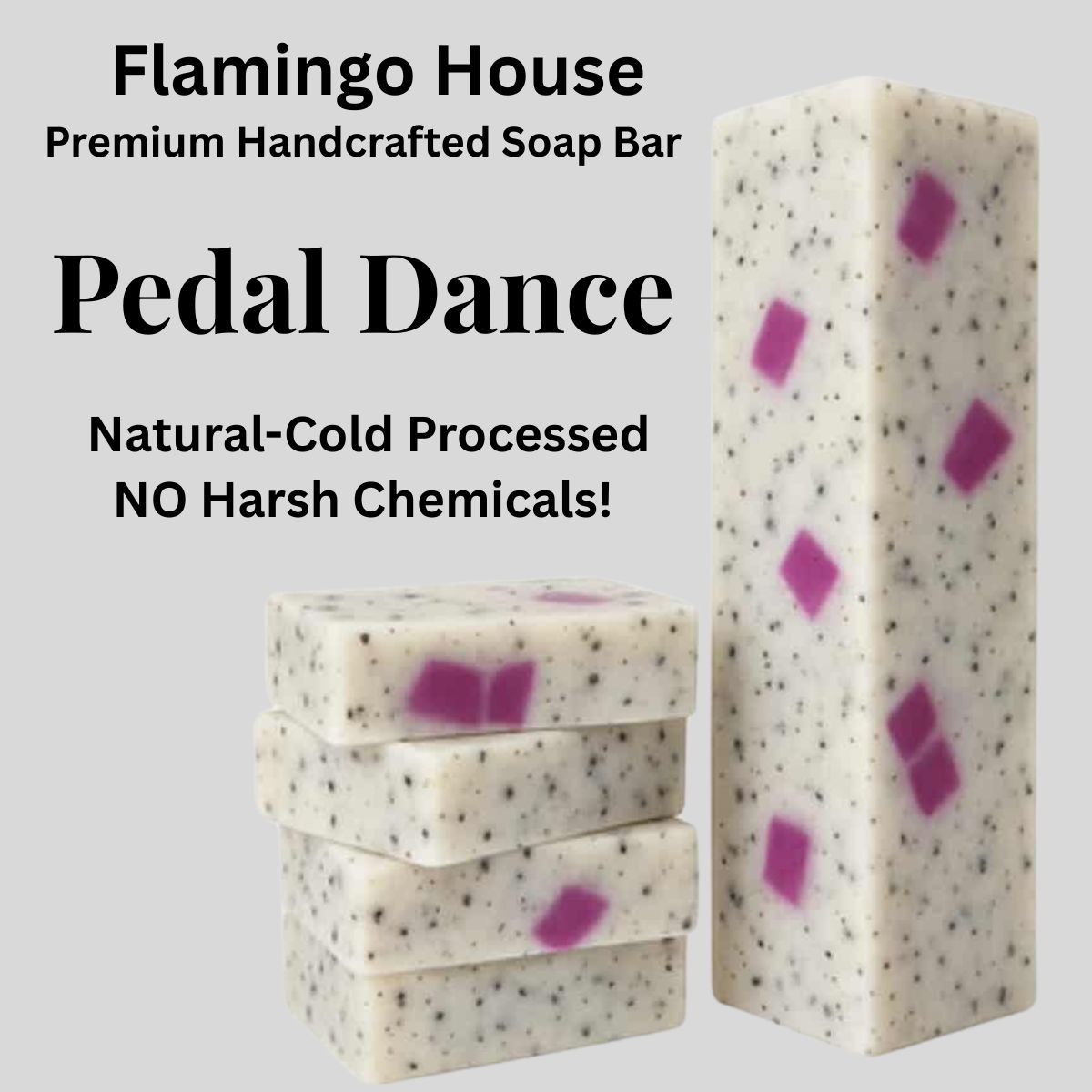 Pedal Dance-Natural-Handmade cold Processes Soap Bar