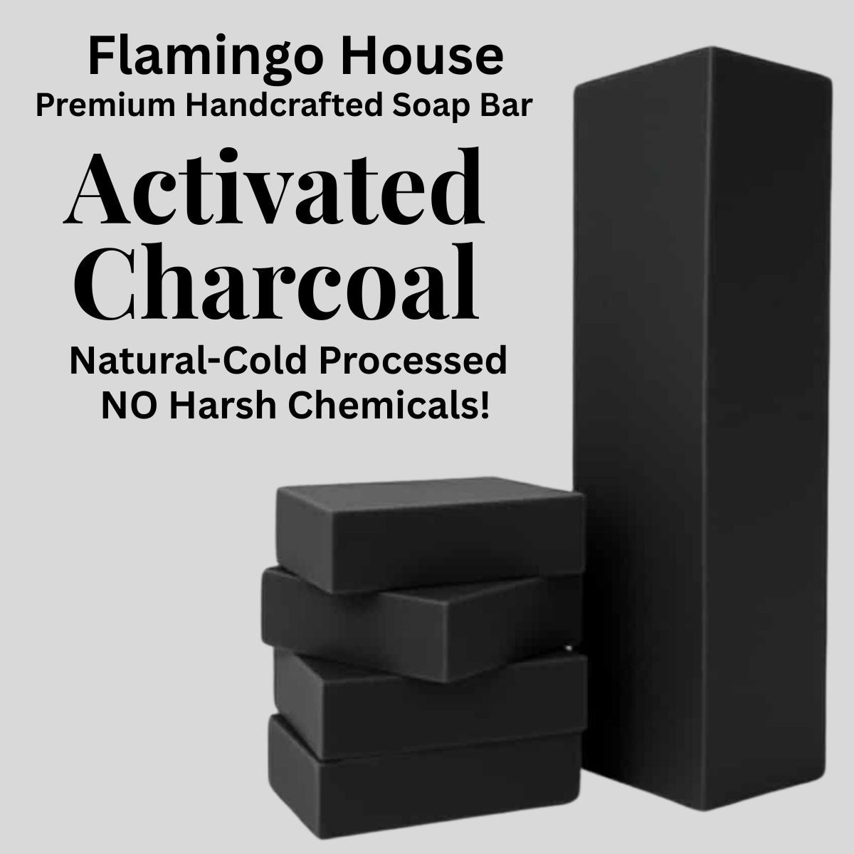 Activated Charcoal Soap Bar