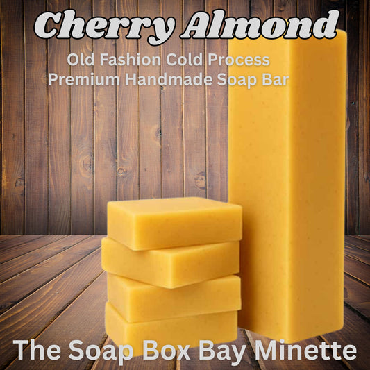 Cherry Almond Handmade Soap Bar