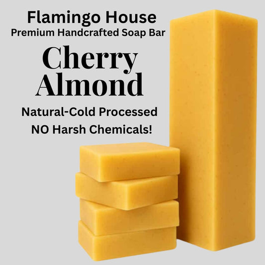 Cherry Almond Handmade Soap Bar