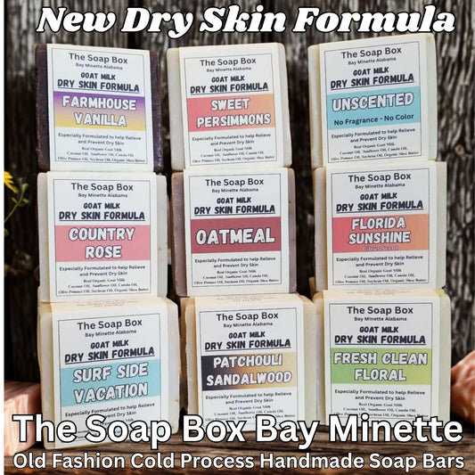 Dry Skin Formula Goat Milk Soap -9 Different Scents- Mix or Match
